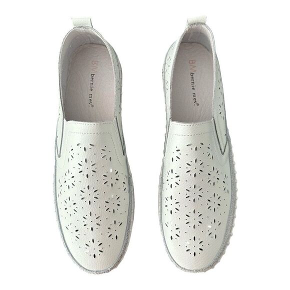 Bernie Mev. NYC TW99 White Memory Foam Slip On Shoes Style Size EU 41 US 11 - Picture 7 of 10